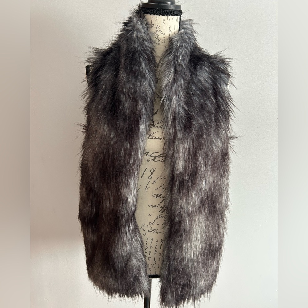 BCBG Fur Vest